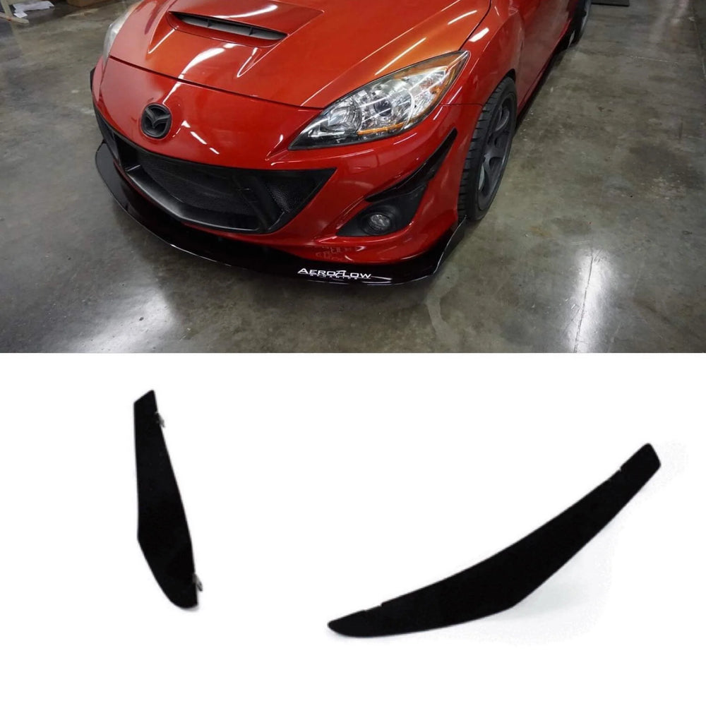 V1 Canards Gloss Black Pair