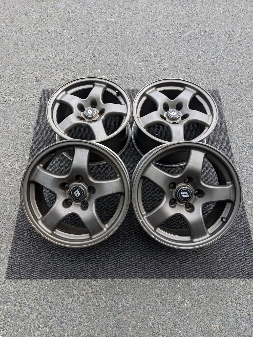 Forged Wheel, 16x8 +30 Offset, Gunmetal