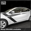 Side Accent Sport Stripes Decal Kit