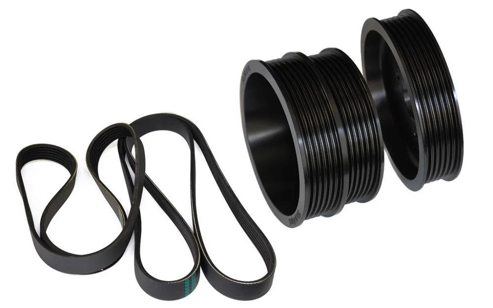 DualDrive Underdrive Pulley Kit with Belts