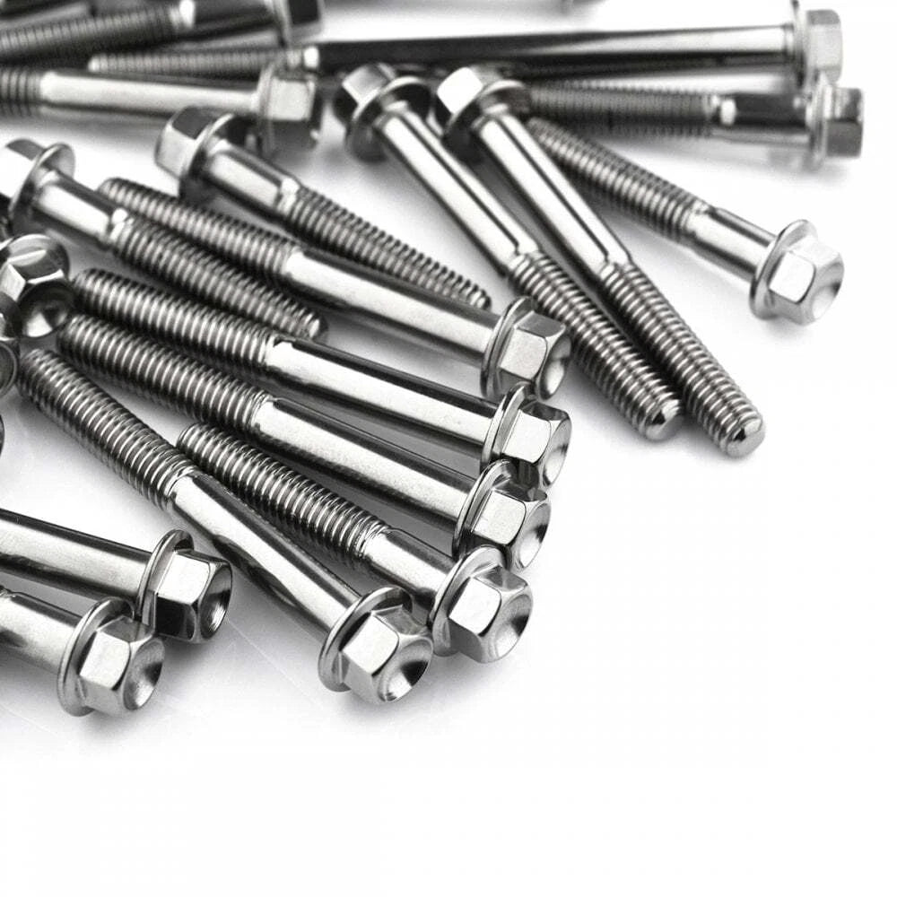 Titanium Hex Engine Bolt Kit