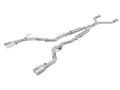 Takeda 2.5-Inch Stainless Steel Cat-Back Exhaust, Rear Exit