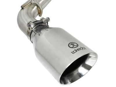Takeda 2.5-Inch Stainless Steel Cat-Back Exhaust, Rear Exit