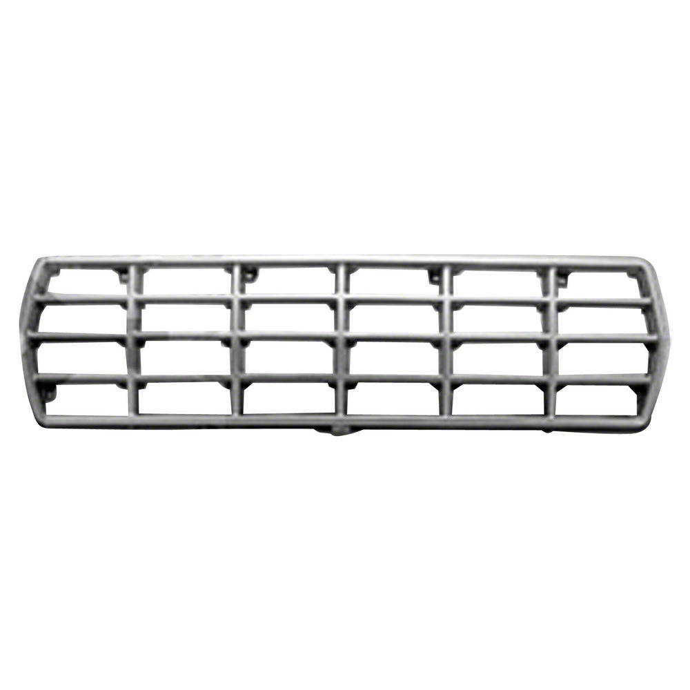 Front Grille Assembly, Silver Argent Finish