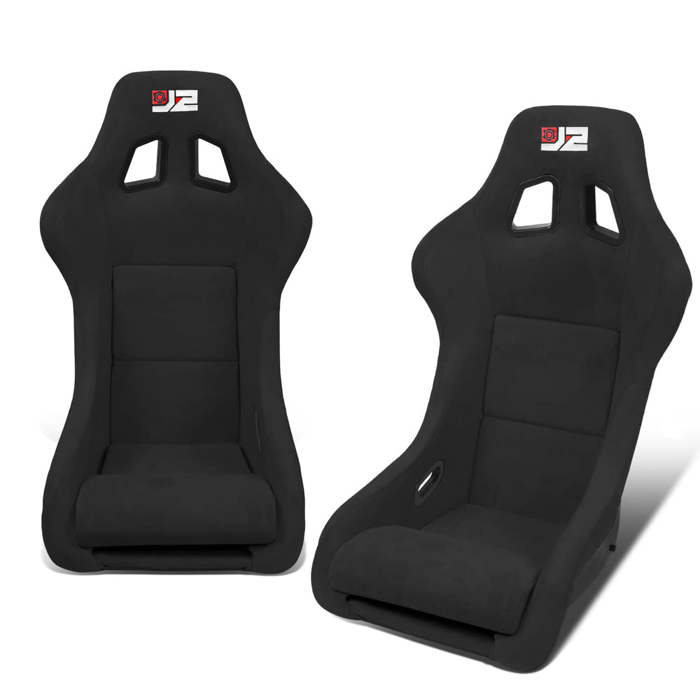 Racing Bucket Seat w/ Sliders and Mounts