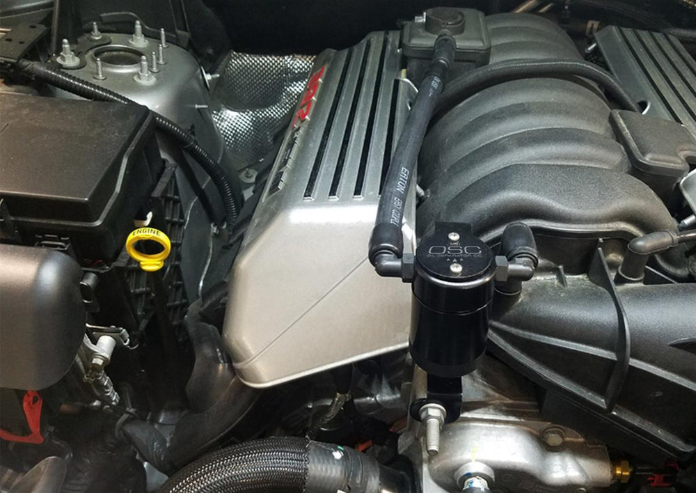 3oz Oil Catch Can, Passenger Side, 6.4L HEMI