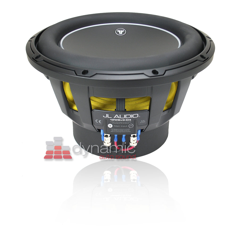 12-Inch Dual 4 Ohm Subwoofer Driver