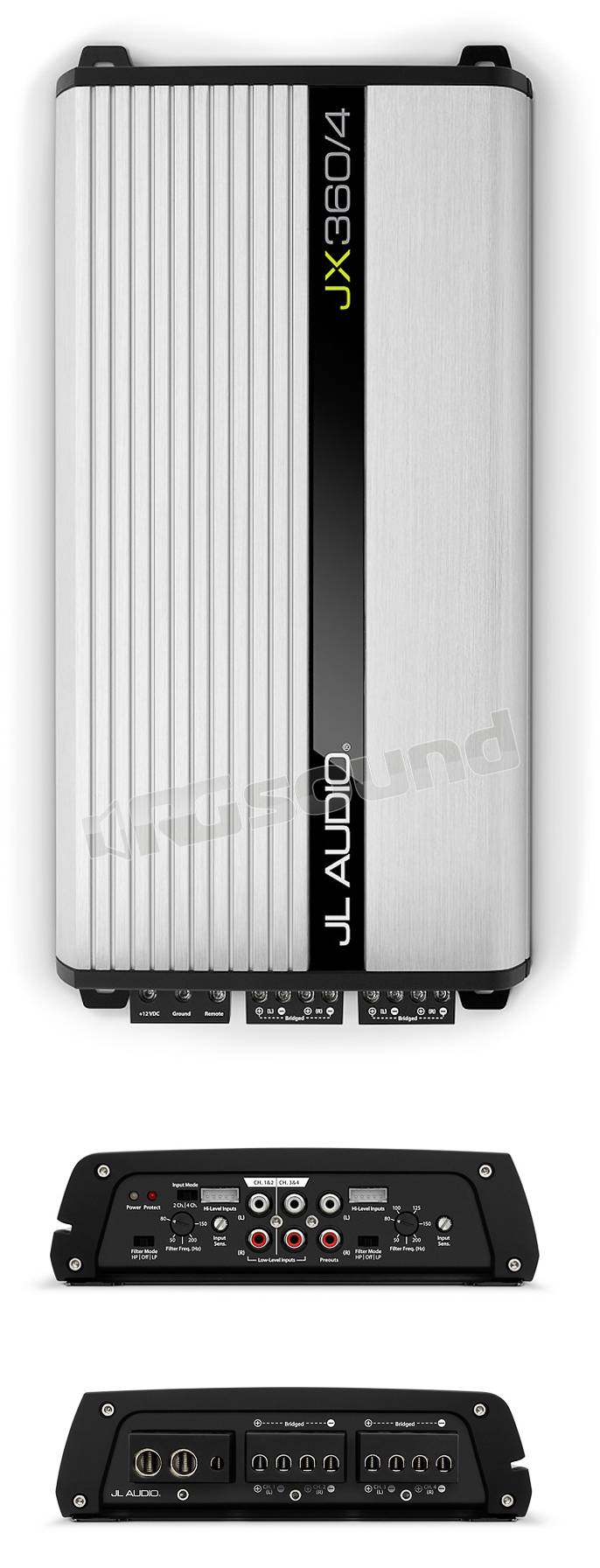 4-Channel Class A/B Car Amplifier
