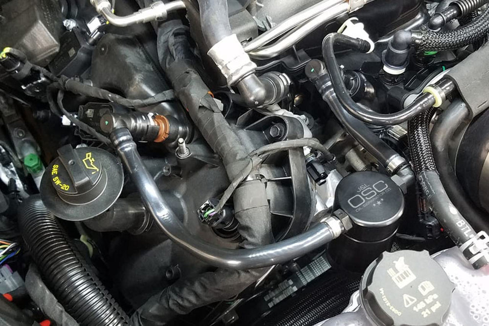 3.0 Passenger Side Oil Catch Can