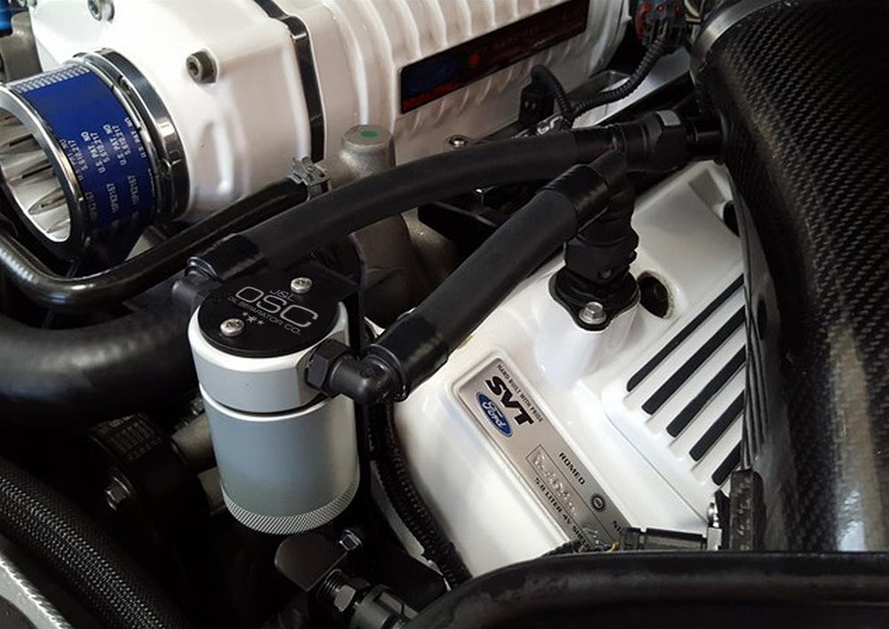 Billet Aluminum Oil Separator, Driver-Side