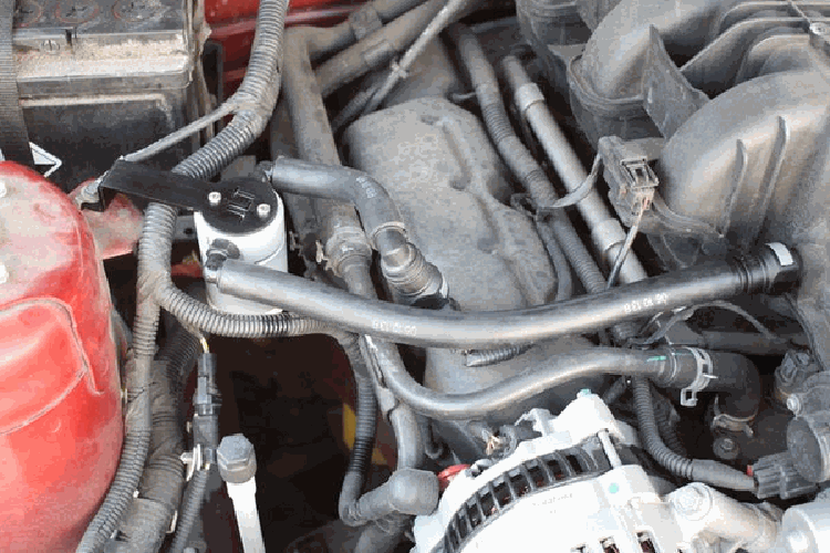 Passenger Side Oil Separator