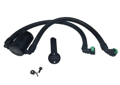 3oz Oil Catch Can, Driver-Side, Black Anodized