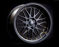 JNC005 20x8.5 +30mm 5x112 Black Gold Wheel