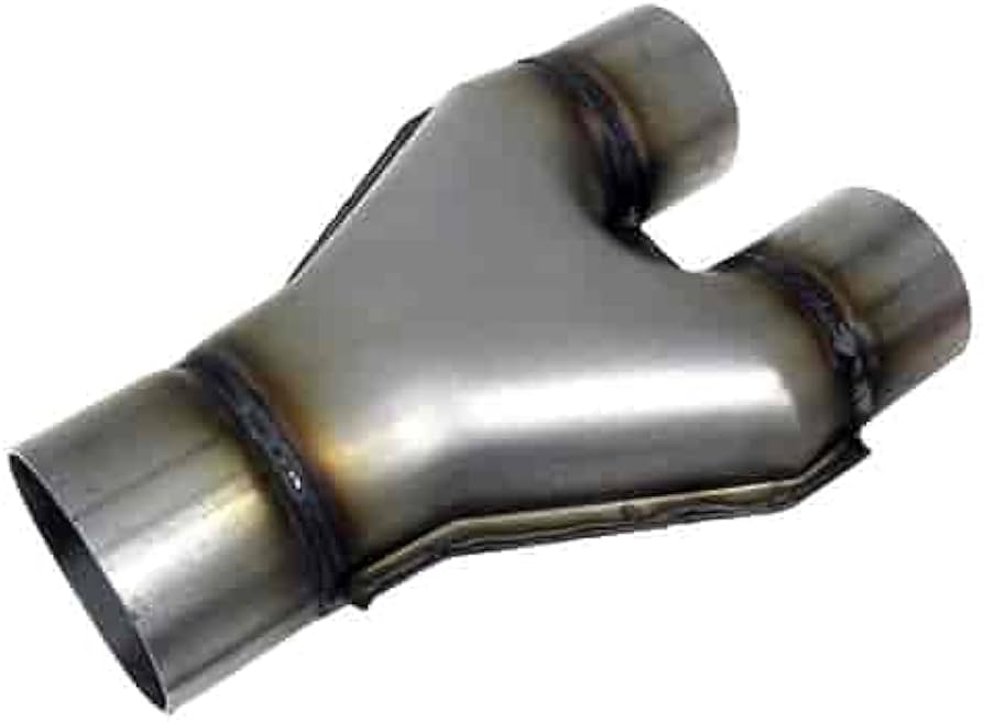 3-Inch Single to 2.25-Inch Dual Y-Pipe