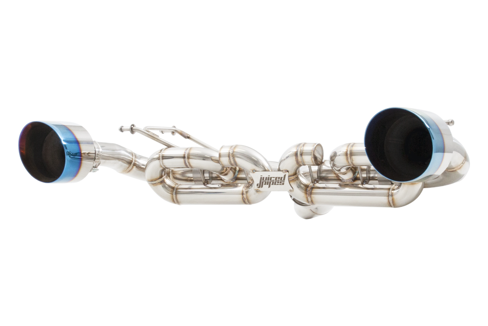 3-Inch Cat-Back Exhaust System with Burnt Blue Tip