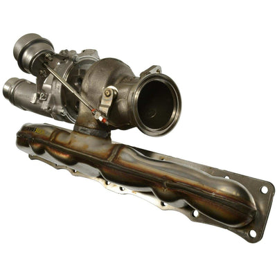 Turbocharger Assembly w/ Integrated Exhaust Manifold