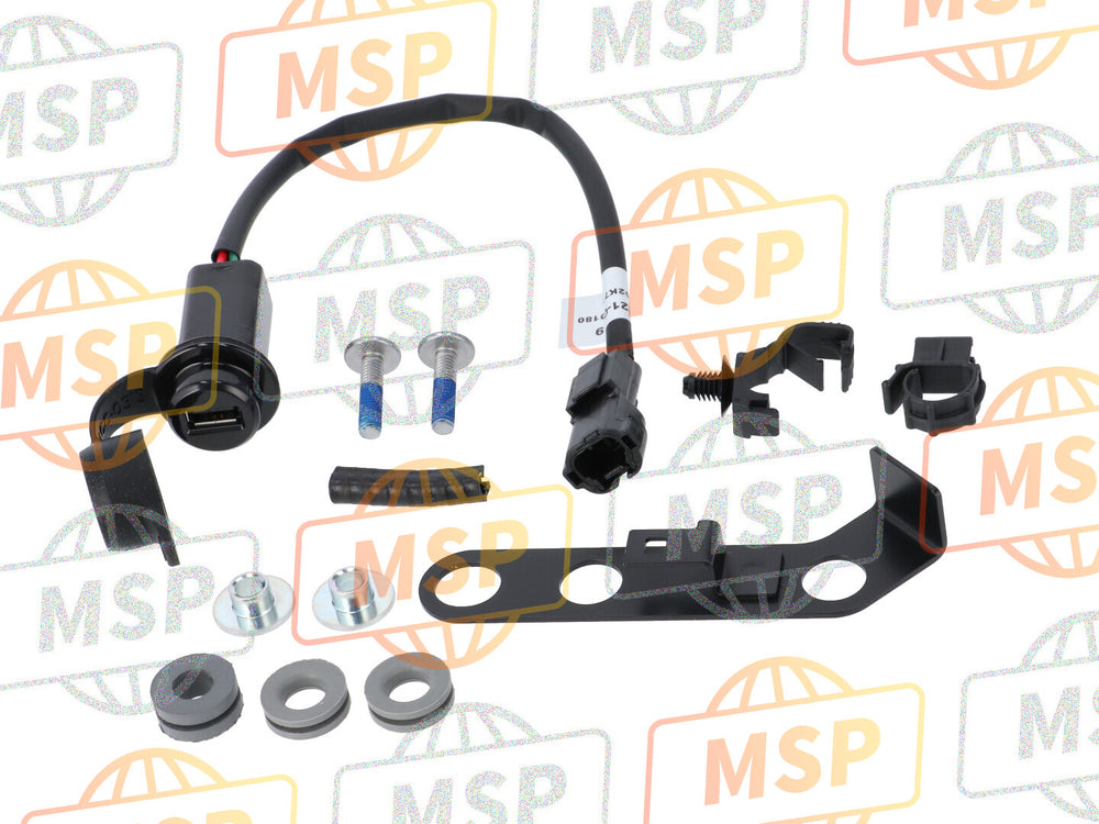 12V To 5V USB Adapter Under Seat Kit