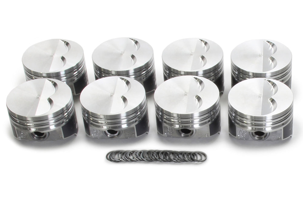 Hypereutectic Piston Set, 4.030" Bore, Flat Top with 7cc