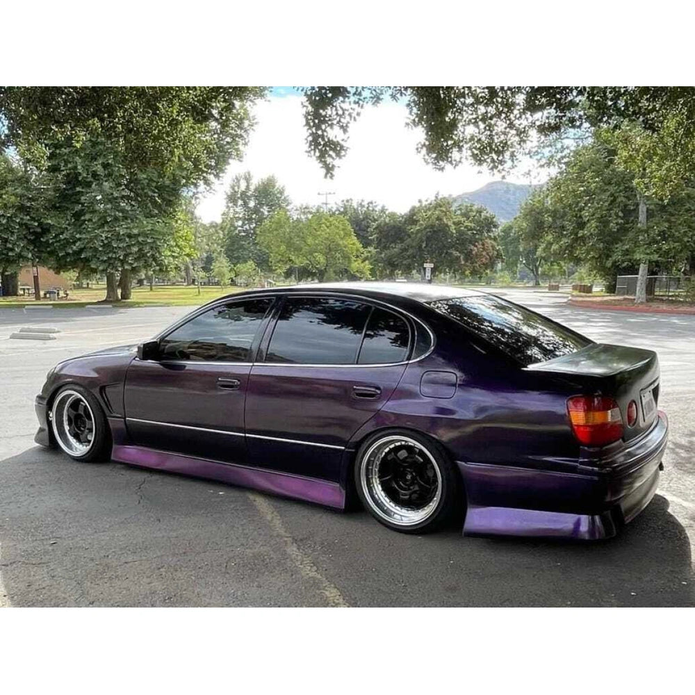 Polyurethane Unpainted Black Front Lip