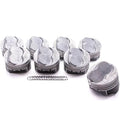 Set of 8 Hypereutectic Pistons, 4.280-inch Bore