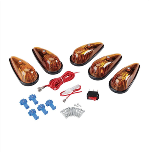 Amber Teardrop Cab Light Kit