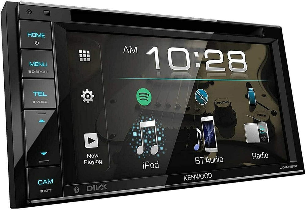 6.2-Inch Clear Resistive Touchscreen DVD Receiver
