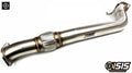 3-Inch Stainless Steel Downpipe with Flex Section