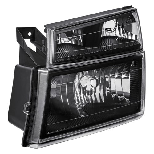 Factory-Style Headlights with Bumper Lights