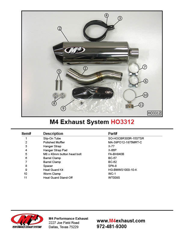 Slip-On Exhaust System