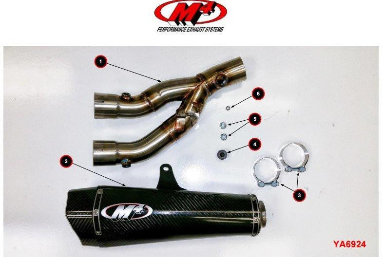 M4 Slip-On Exhaust System