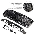 Honeycomb Mesh Front Grille, RS6 Style, Gloss Black