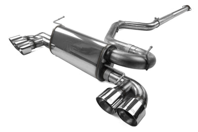 3-Inch Stainless Steel Cat-Back Exhaust System w/ Quad Split Rear Exit