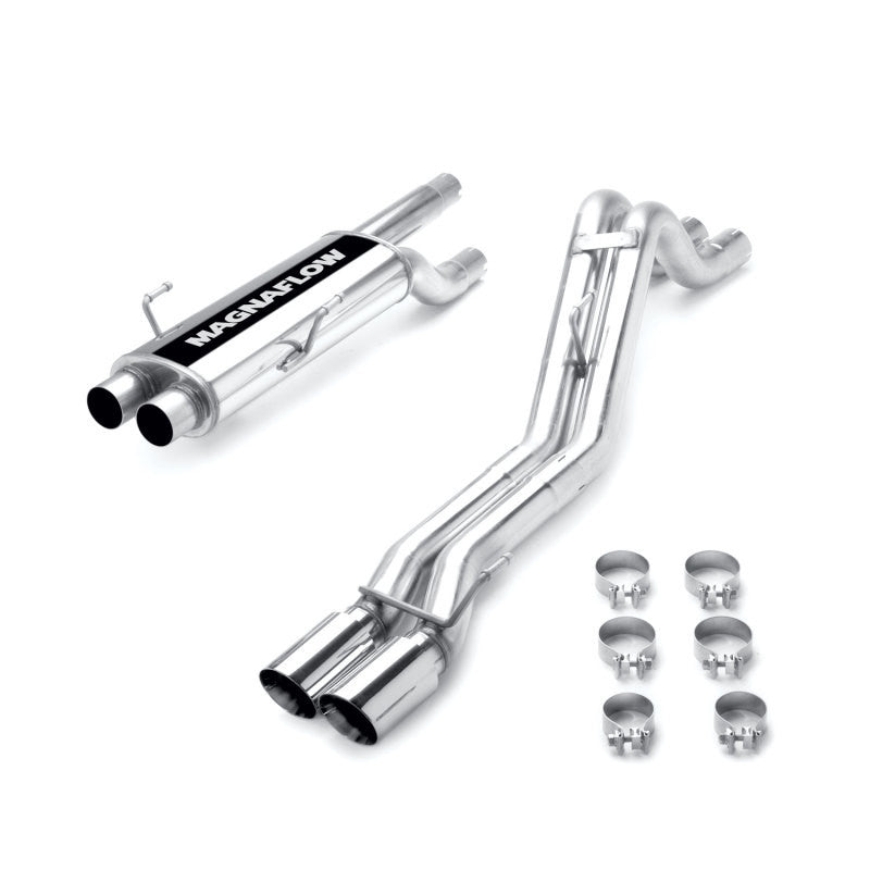 Street Series Cat-Back Exhaust System, 3" Piping, 8.3L, Stainless Steel