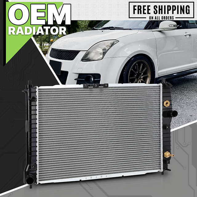 OE Replacement Radiator 23 5/8" x 16 1/4" x 5/8"