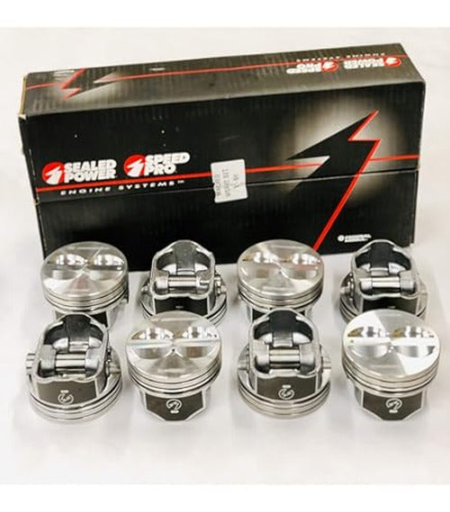 MAHLE Hypereutectic Engine Piston Set, Oversized 0.030