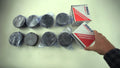 6.1L & 6.4L Hemi Forged Piston Set, 4.055in Bore