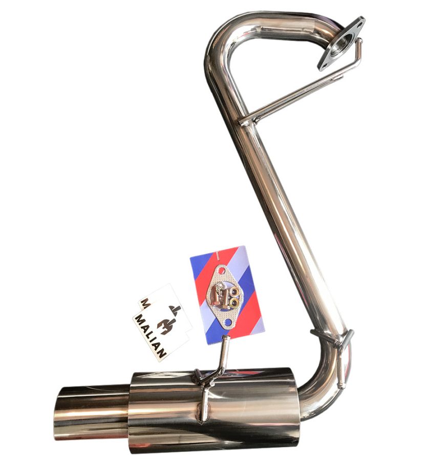 JDM Cannon Cat-Back Exhaust System Stainless Steel 4-Inch