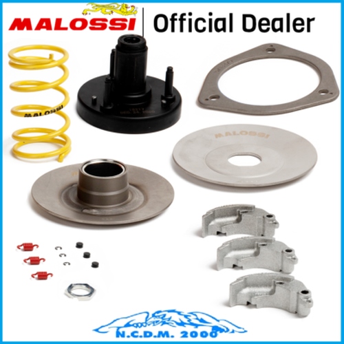 Overrange Fixed Pulley Kit with Fly Clutch