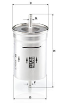 WK 830/7 Fuel Filter