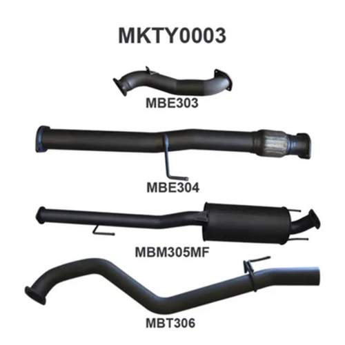 3-Inch Exhaust System