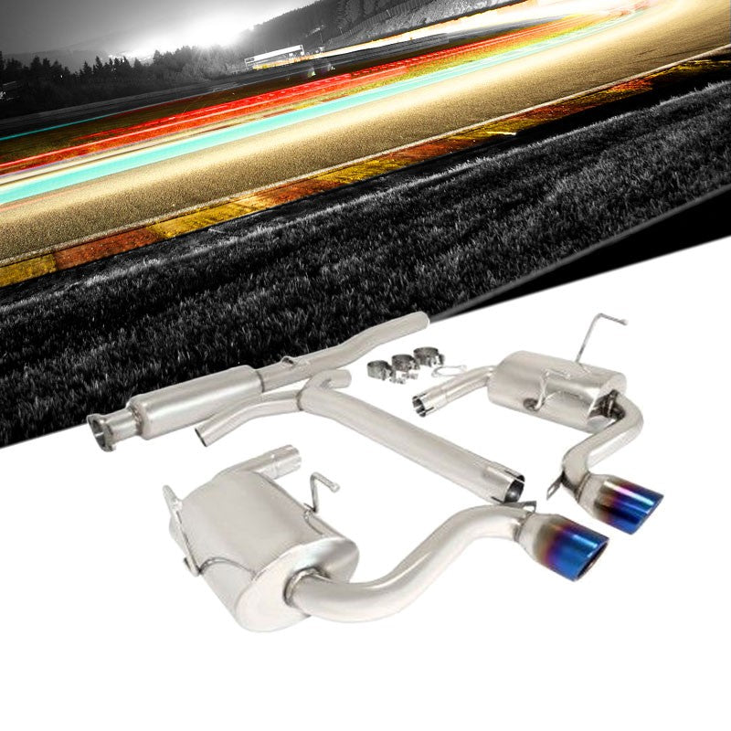 Cat-Back Exhaust System, 2.5" Stainless Steel