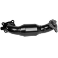 3-Inch Catted Downpipe w/ Stainless Steel Flex Pipe