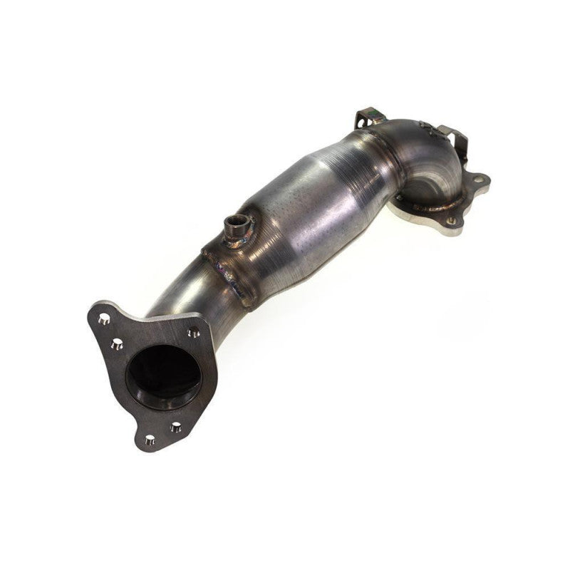 3-Inch Catted Downpipe w/ Stainless Steel Flex Pipe