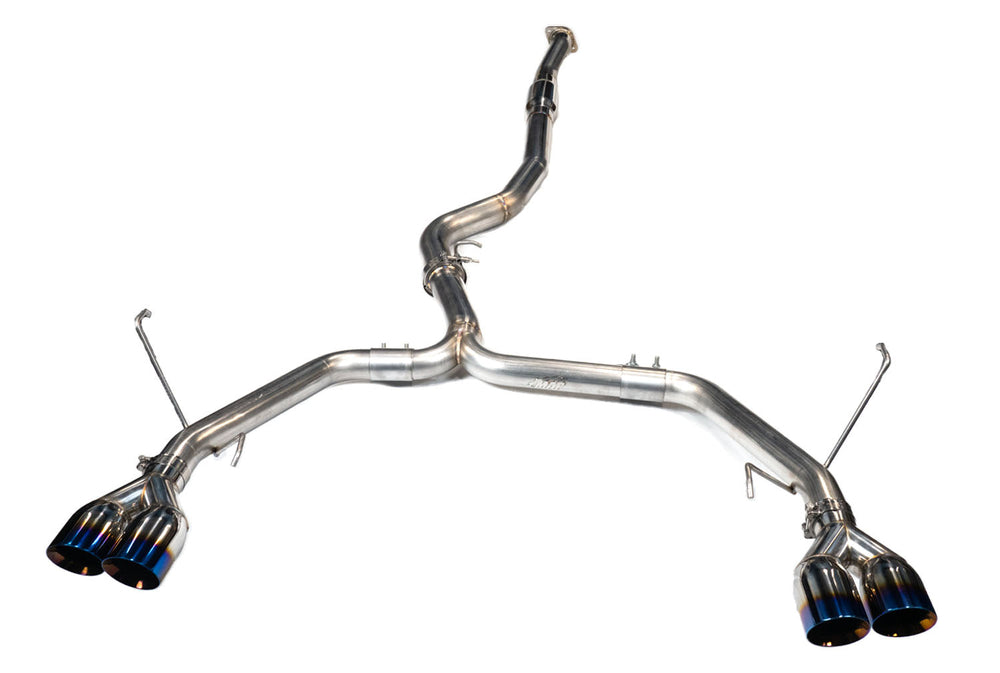 3.5" Dual Muffler Cat-Back Exhaust System