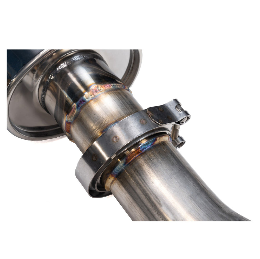 3-Inch 304L Stainless Steel Cat-Back Exhaust System
