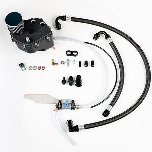 Evo X Catch Can / Coolant Overflow Combo Tank