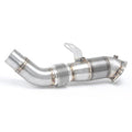 A90 3.0L Catted Downpipe with GESI Cat