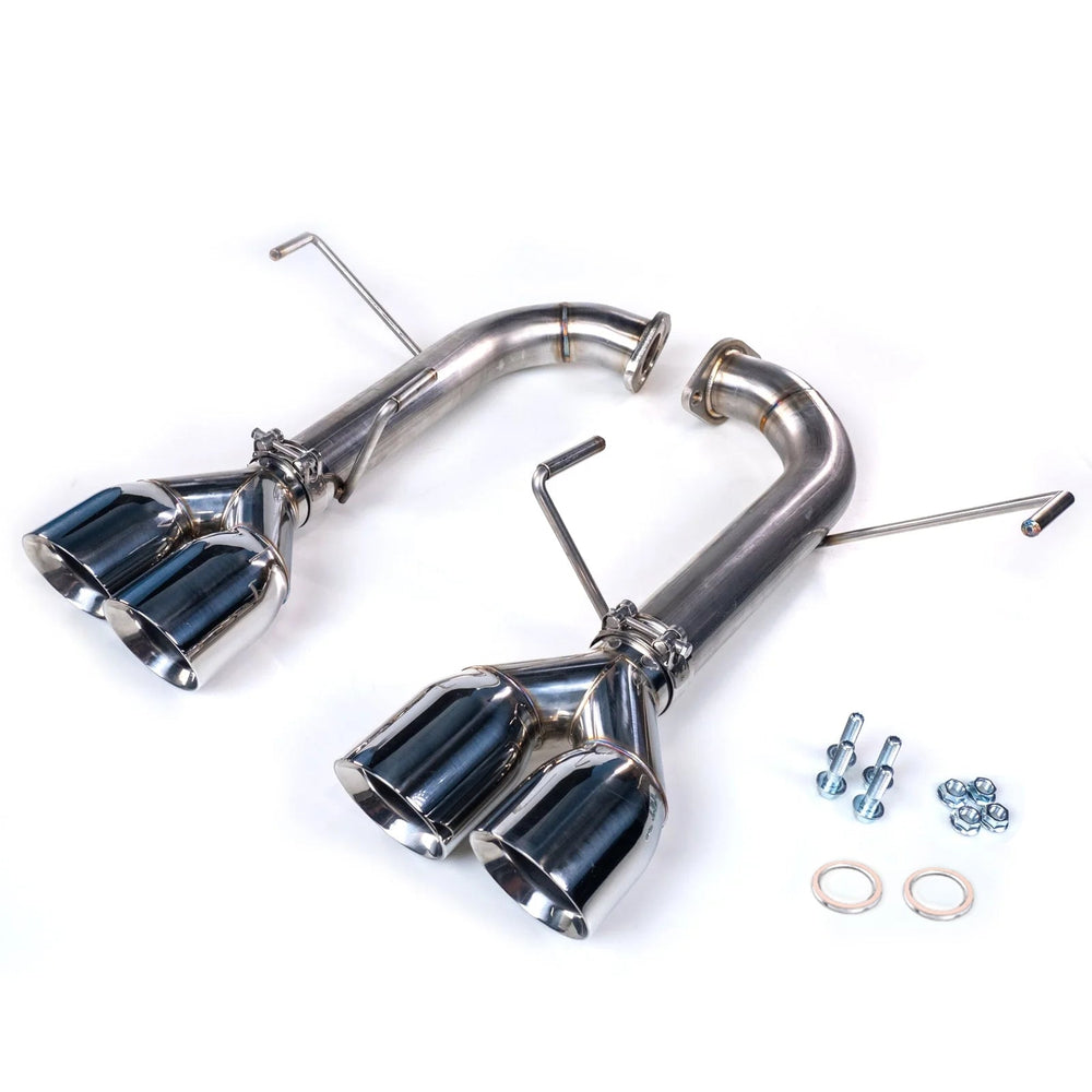 2.5-Inch T304 Stainless Steel Axleback Exhaust System