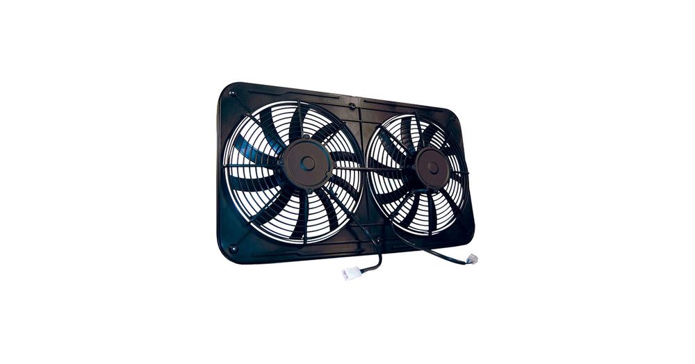 Jetstreme II Series Dual 12-Inch Electric Cooling Fan