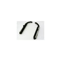 Cilindrica 100 Muffler Set, Black and Aluminum